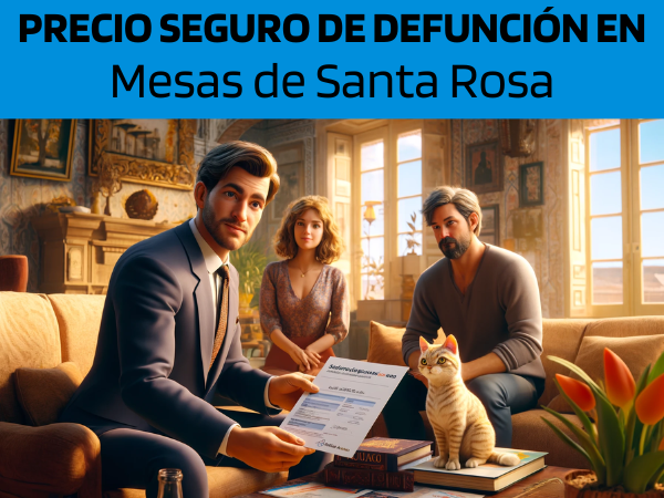 PRESUPUESTO para SEGURO de DEFUNCIÓN en Mesas de Santa Rosa, Pedanía de Jerez de la Frontera, Cádiz